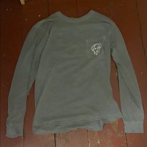 Barklyn Grace Long Sleeved Gray Top